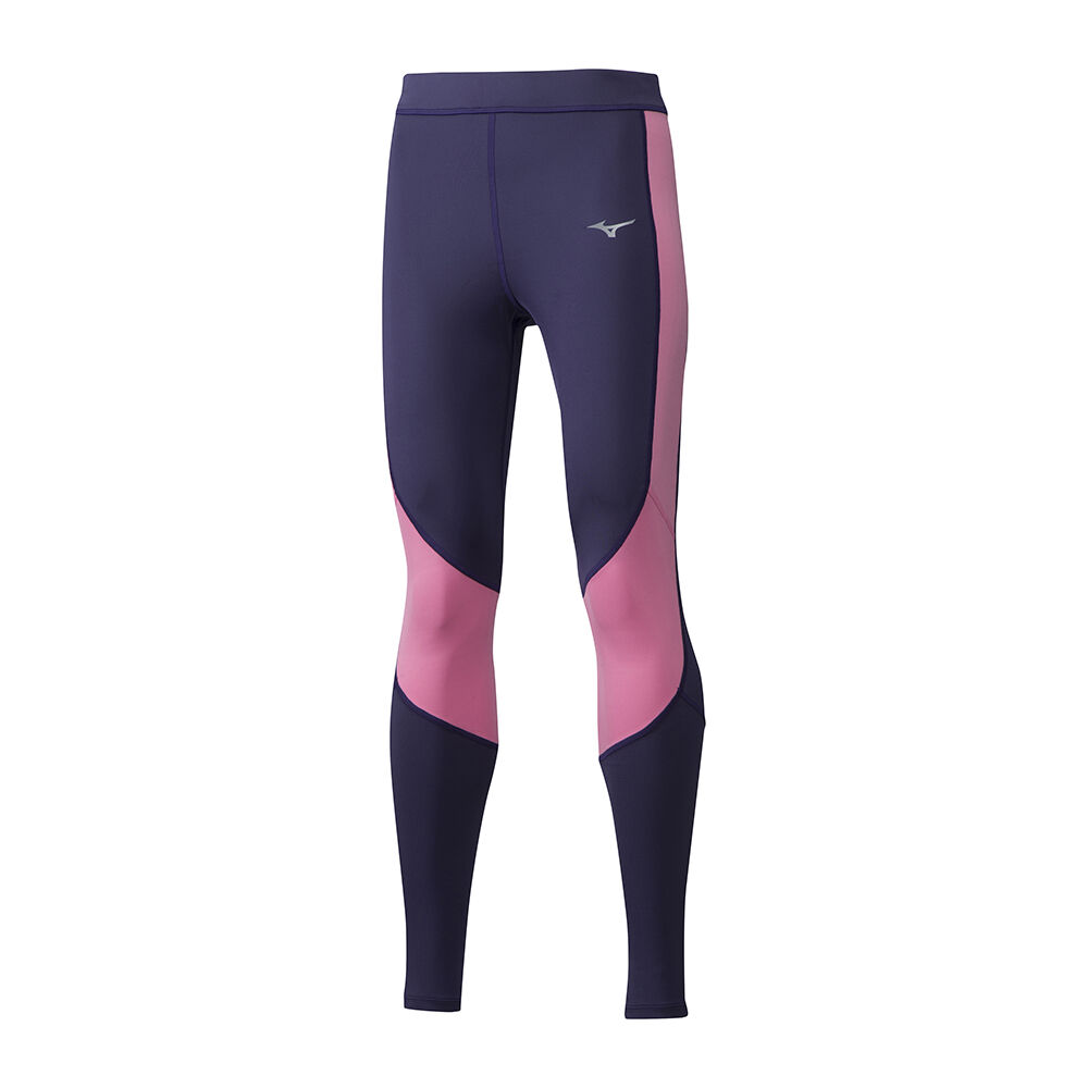 Leggings Mizuno Running Impulse Core Long - Mulher - Roxo/Rosa - DOXYE7069